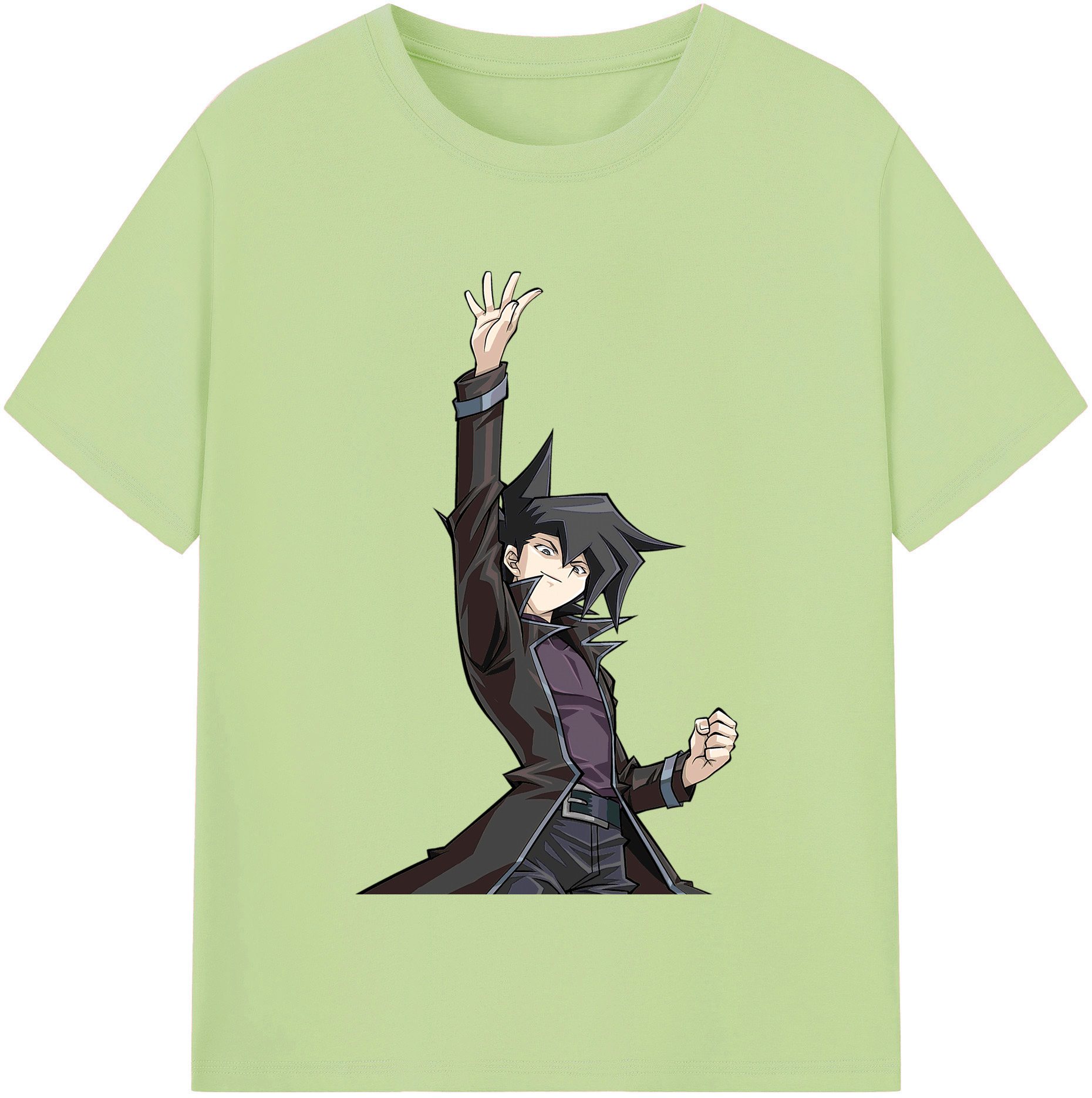 （画像用） 遊☆戯☆王 Yu-Gi-Oh! 綿100％半袖Tシャツ（フロントプリント）